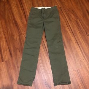 Gap Kids Size 16 Olive Green Khakis